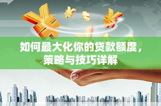 鱼池如何最大化你的贷款额度，策略与技巧详解