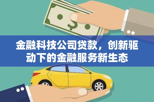 鱼池金融科技公司贷款，创新驱动下的金融服务新生态