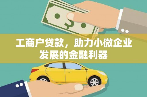 鱼池工商户贷款，助力小微企业发展的金融利器