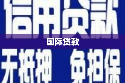 鱼池国际贷款