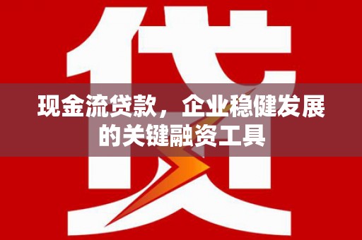鱼池现金流贷款，企业稳健发展的关键融资工具