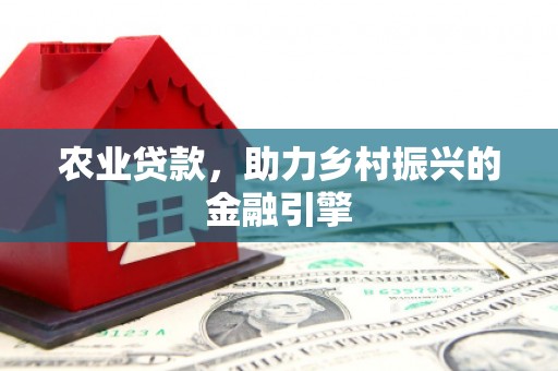 鱼池农业贷款，助力乡村振兴的金融引擎
