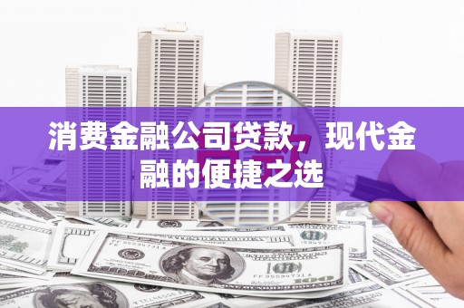鱼池消费金融公司贷款，现代金融的便捷之选