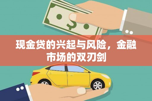 鱼池现金贷的兴起与风险，金融市场的双刃剑