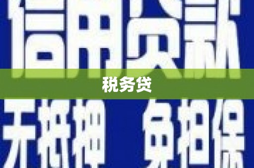 鱼池税务贷