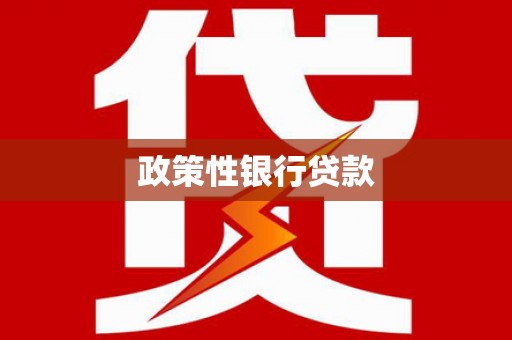 鱼池政策性银行贷款