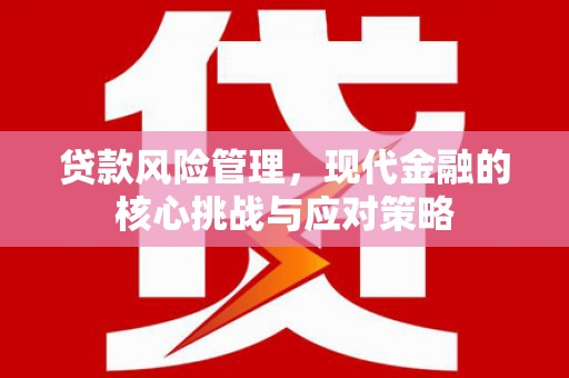 鱼池贷款风险管理，现代金融的核心挑战与应对策略