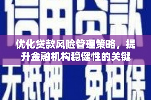 鱼池优化贷款风险管理策略，提升金融机构稳健性的关键