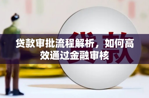 鱼池贷款审批流程解析，如何高效通过金融审核