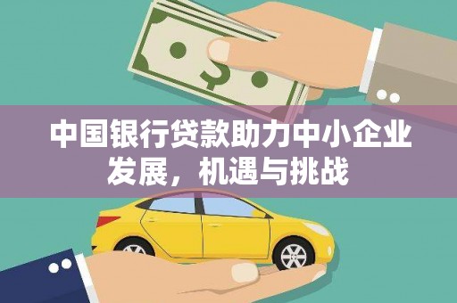 鱼池中国银行贷款助力中小企业发展，机遇与挑战
