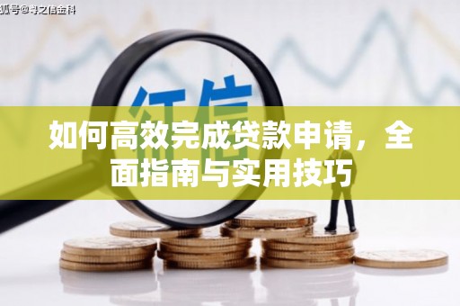 鱼池如何高效完成贷款申请，全面指南与实用技巧