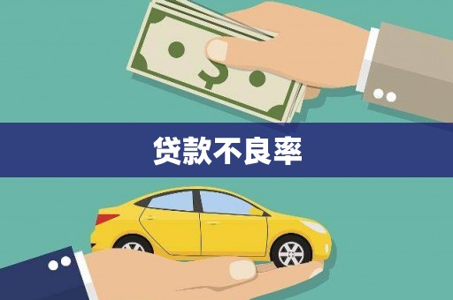 鱼池贷款不良率