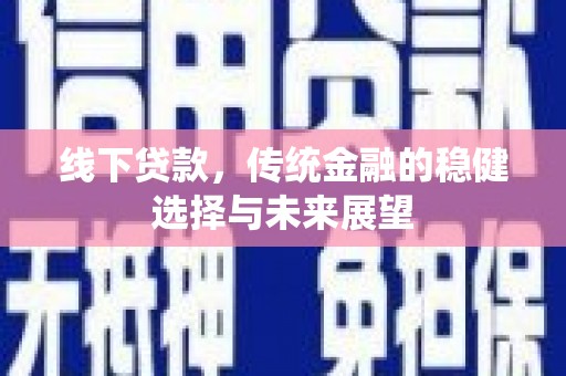 鱼池线下贷款，传统金融的稳健选择与未来展望