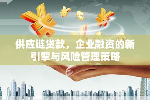 鱼池供应链贷款，企业融资的新引擎与风险管理策略