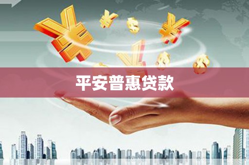 鱼池平安普惠贷款