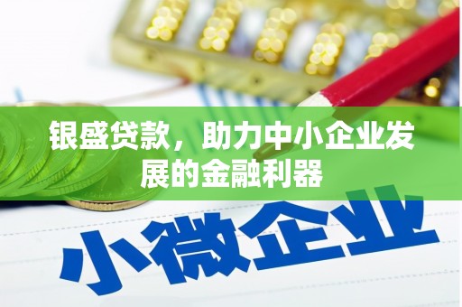 鱼池银盛贷款，助力中小企业发展的金融利器