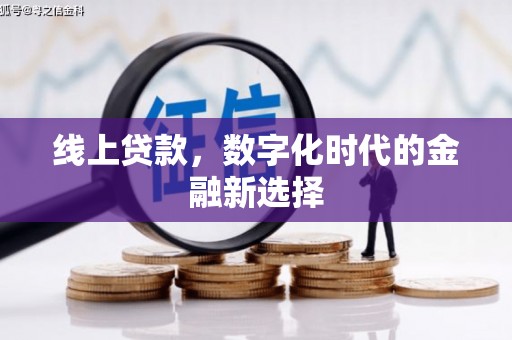 鱼池线上贷款，数字化时代的金融新选择