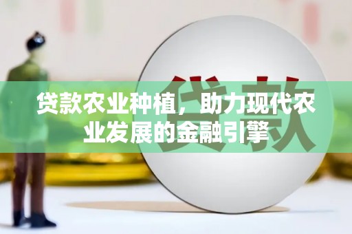 鱼池贷款农业种植，助力现代农业发展的金融引擎