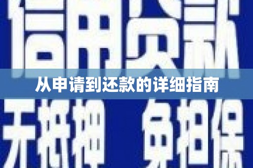 鱼池从申请到还款的详细指南