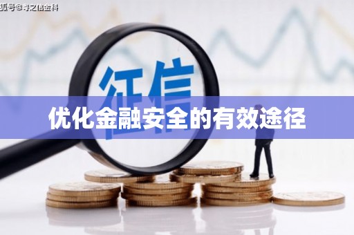 鱼池优化金融安全的有效途径