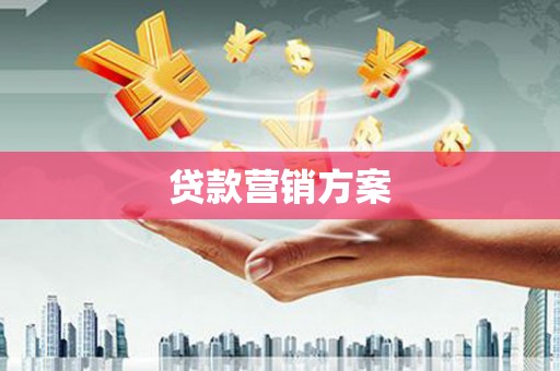 鱼池贷款营销方案